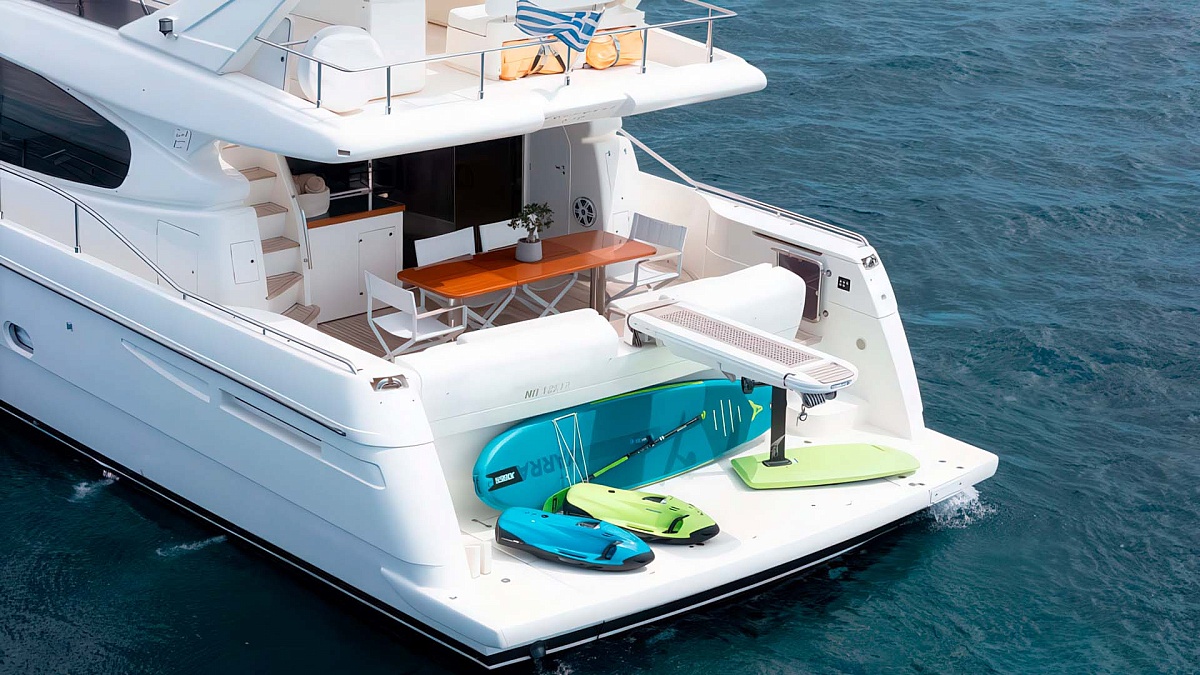 Аренда яхты Ferretti 630 Escape на Миконосе
